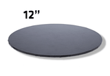 BOXXD™ CakeBoards 12" Black Masonite (MDF) Round Cake Board