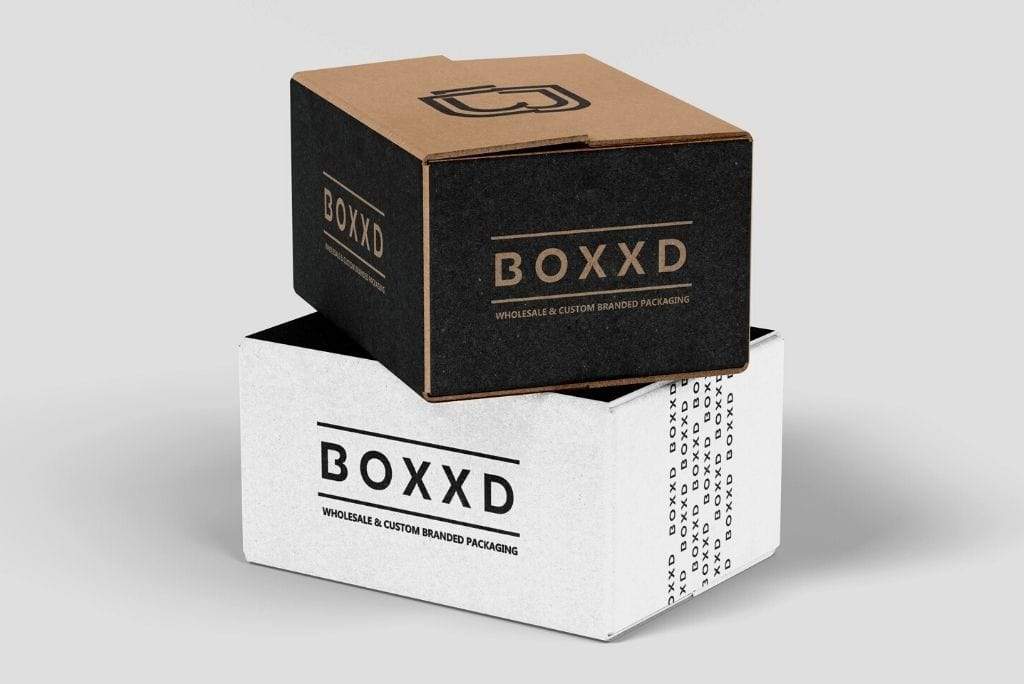 BOXXD™ ShippingBox 30 x 22 x 11 Small Custom Printed Corrugated Shipping Box