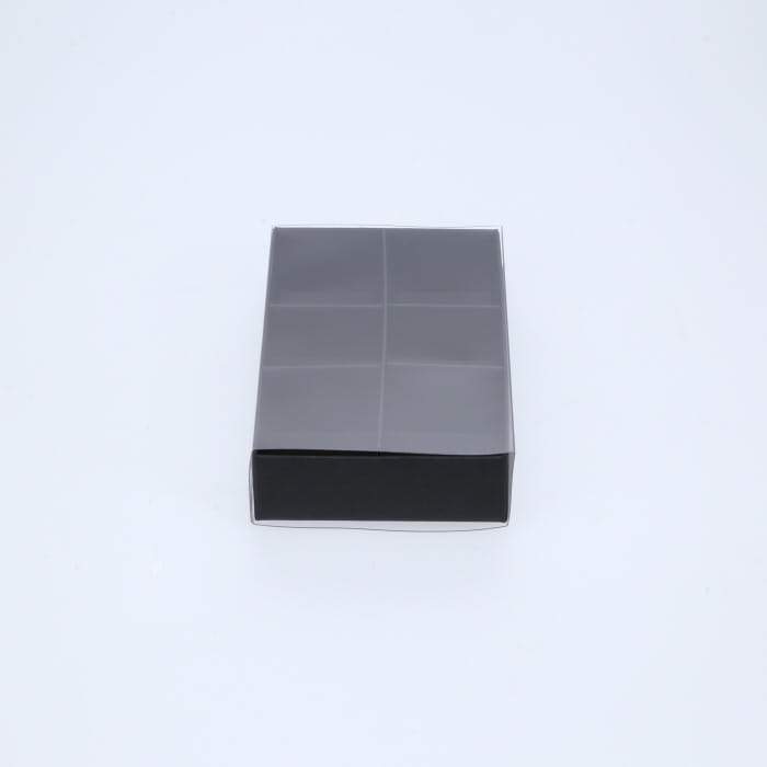 BOXXD™ ChocolateBox 6 Chocolate Box with Clear Slide Cover - Black Designer Range