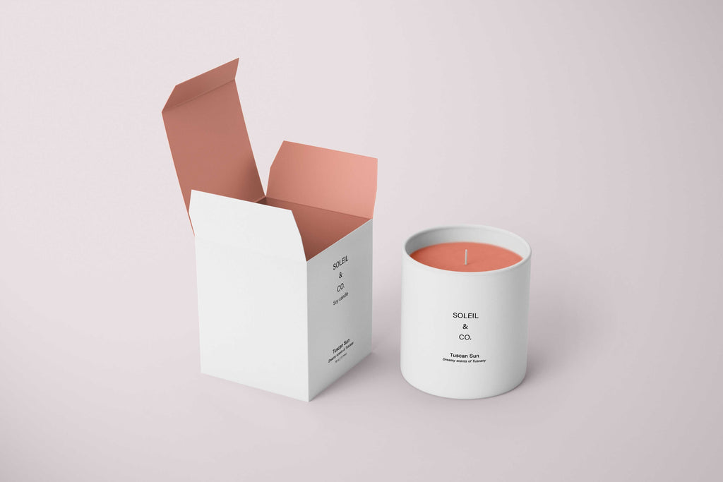 BOXXD™ CustomCandleBoxes 8 x 8 x 12cm Small Custom Branded Candle Box