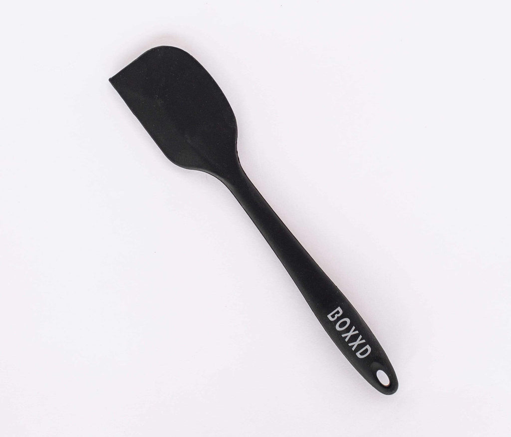 BOXXD™ BakingUtensils Professional Black Baking Silicone Spatula