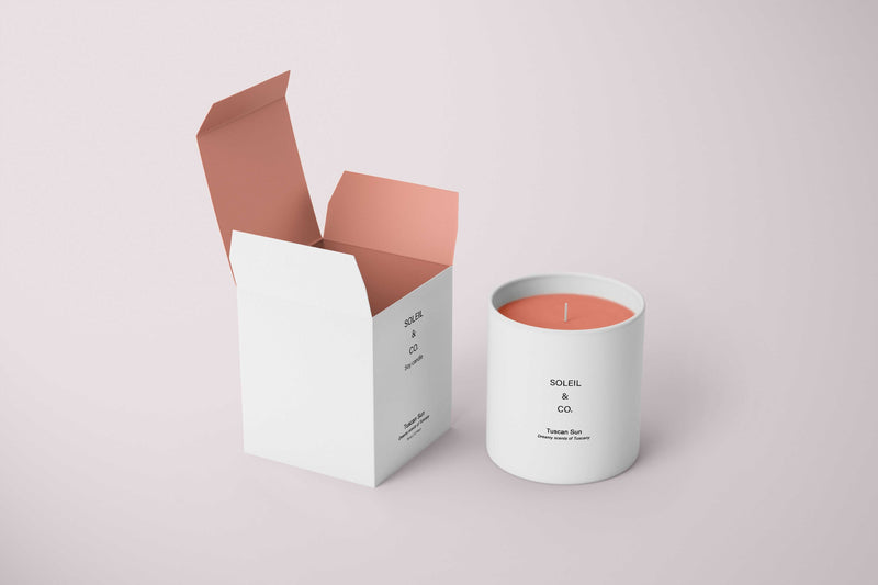 BOXXD™ CustomCandleBoxes 10 x 10 x 10cm Medium Custom Branded Candle Box