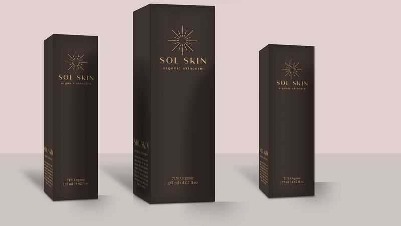 BOXXD™ CustomCosmeticBoxes 3 x 3 x 8cm Custom Branded Skincare Cosmetic Box