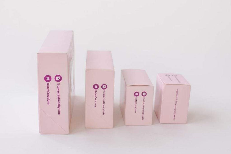 Custom Branded 12 Mini Cupcake Dessert Box with Insert