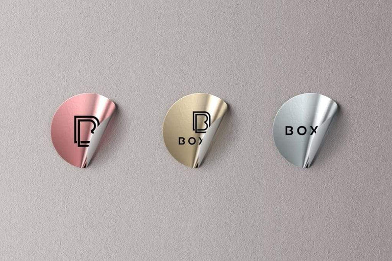 BOXXD™ Stickers Custom Branded Embossed Stickers